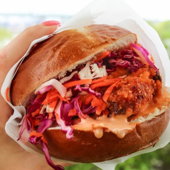 Oven "fried" Buffalo Chicken - Recipe photo by Baked Ambrosia