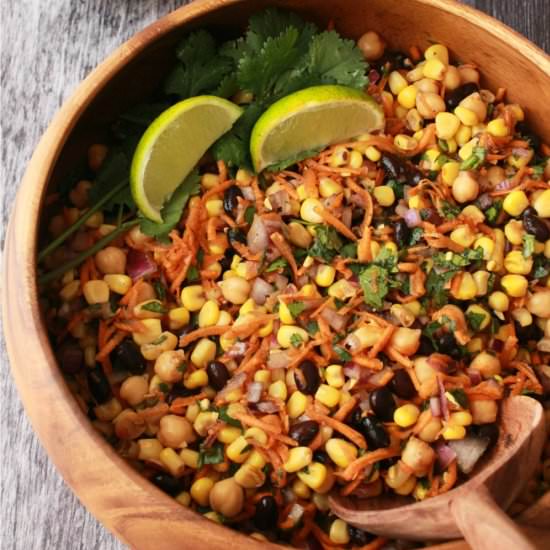 Black Bean and Corn Salad - Recipe photo by lovingitvegan