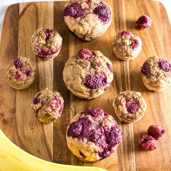 Baby-and-Me Banana Muffins - Recipe photo by loveinmyoven