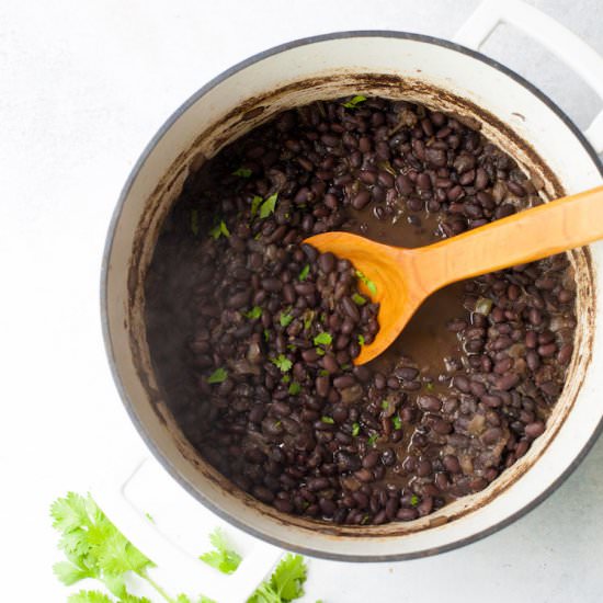Black Beans, 4 Ways - Recipe photo by wholefully