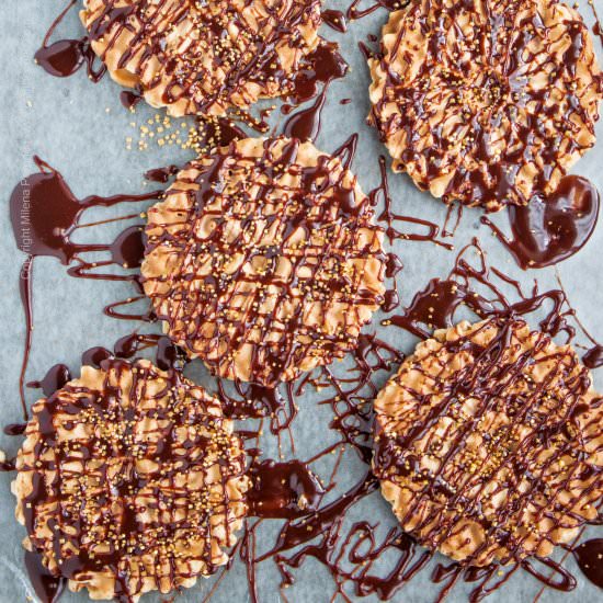 Chocolate Porter Sauce & Pizzelle - Recipe photo by Craft Beering
