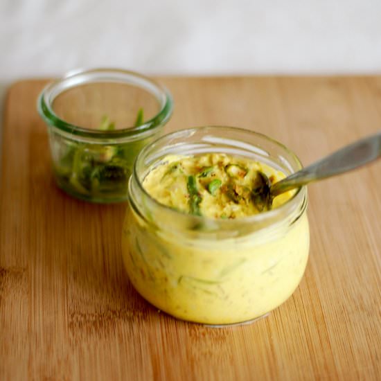 Savory Overnight Oatmeal - Recipe photo by Inspired by the Seasons