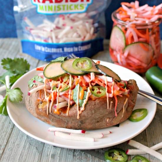 Banh Mi Loaded Sweet Potatoes - Recipe photo by thekitchenprep