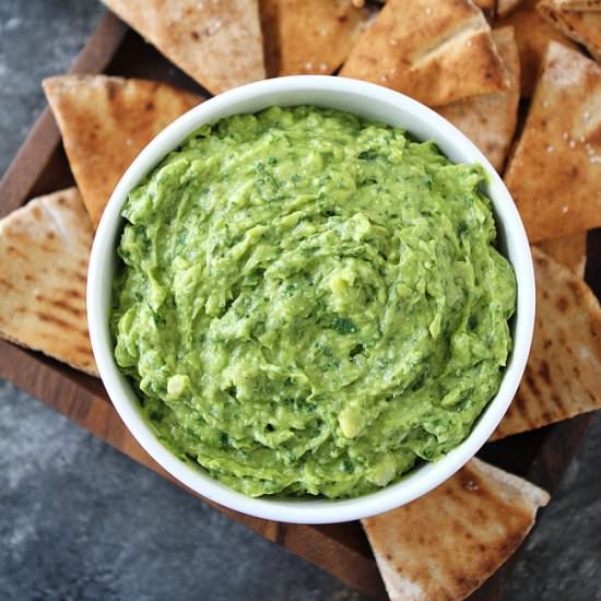 Avocado Spinach Artichoke Dip - Recipe photo by twopeasandtheirpod