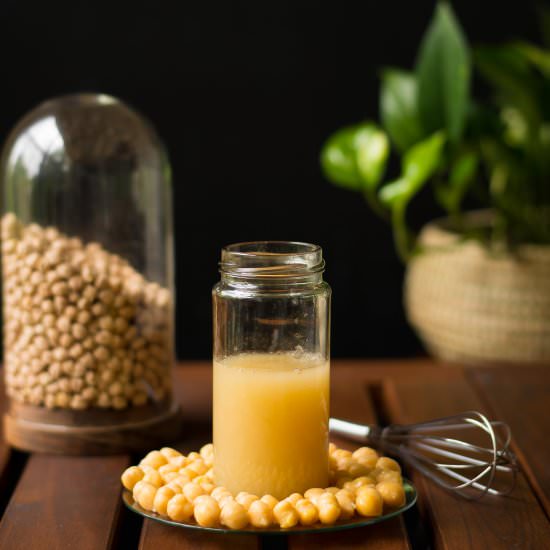 Homemade Aquafaba - Recipe photo by loveisinmytummy
