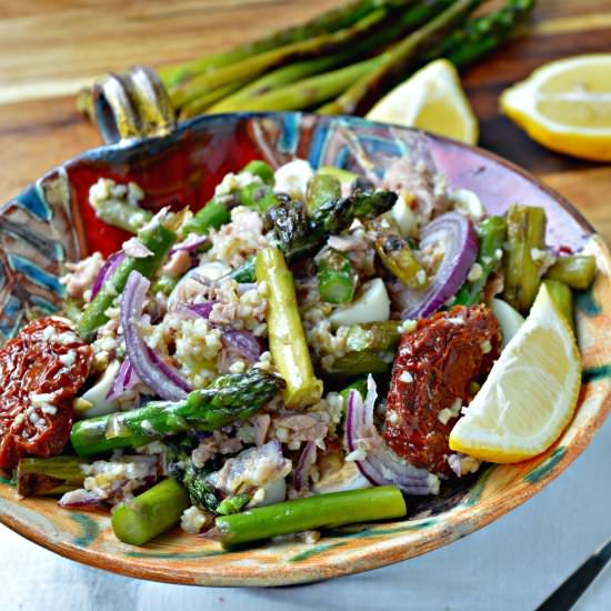 Grilled Asparagus Salad - Recipe photo by Mummys FastandEasy