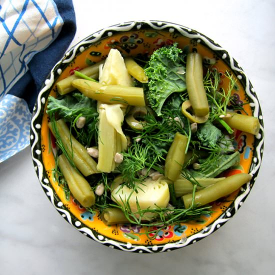 Green Beans and Dill Salad - Recipe photo by Cooking and Cooking