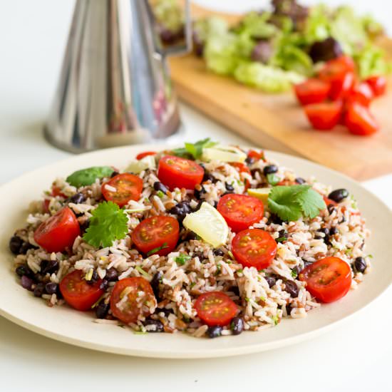 Rice Salad with Preserved Lemon - Recipe photo by cuisinedeli