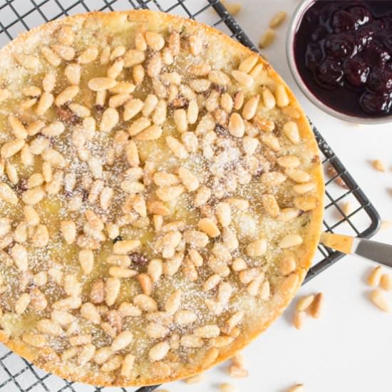 Italian Pine Nut Cake - Recipe photo by foodandjourneys