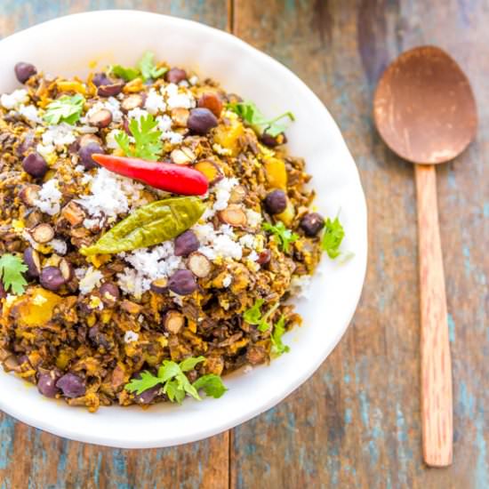 Mochar Ghonto | Bengali Banana Flow - Recipe photo by Priyanka DK