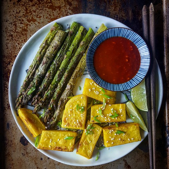 Burmese Chickpea Tofu - Recipe photo by mangotomato