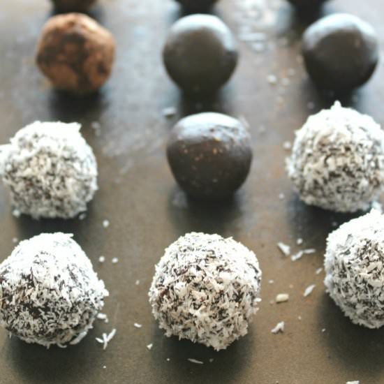Almond Chocolate Truffles - Recipe photo by berry sweet life