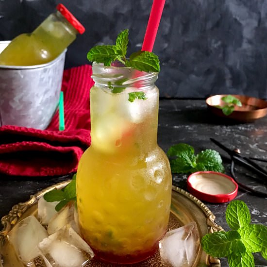 Rose and Pineapple Cooler - Recipe photo by polkapuffs