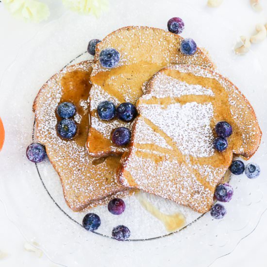 Golden French Toast (Vegan) - Recipe photo by veganblueberry