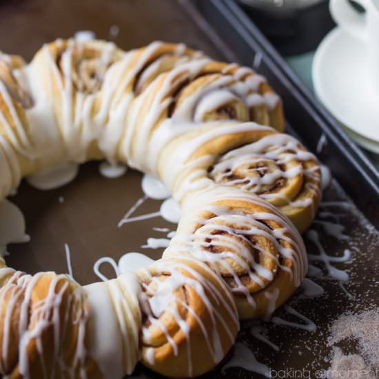 Swedish Tea Ring - Recipe photo by Baking a Moment