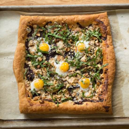Puff Pastry Tart - Recipe photo by theproperbinge