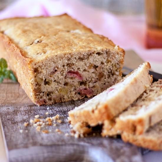 Rhubarb Bread - Recipe photo by URBANBAKES