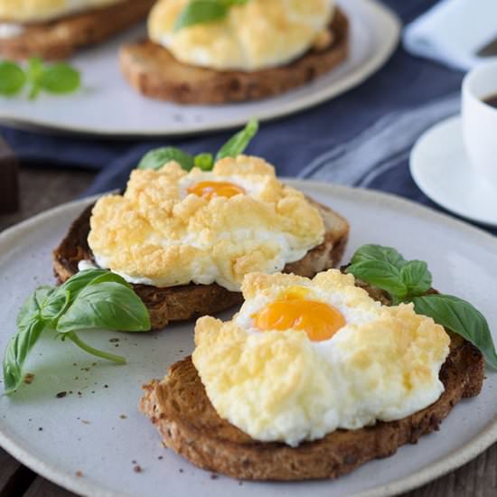 Cloud Eggs, Simple & Delicious - Recipe photo by Belly Rumbles