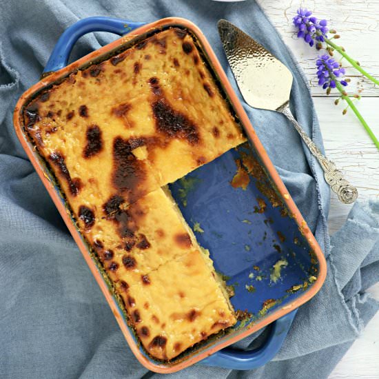Easy Cassava Cake Recipe - Recipe photo by foxy folksy