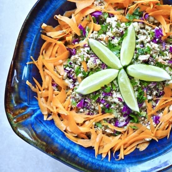 Cilantro Lime Coconut Cauli-Rice - Recipe photo by Food to Feel Good
