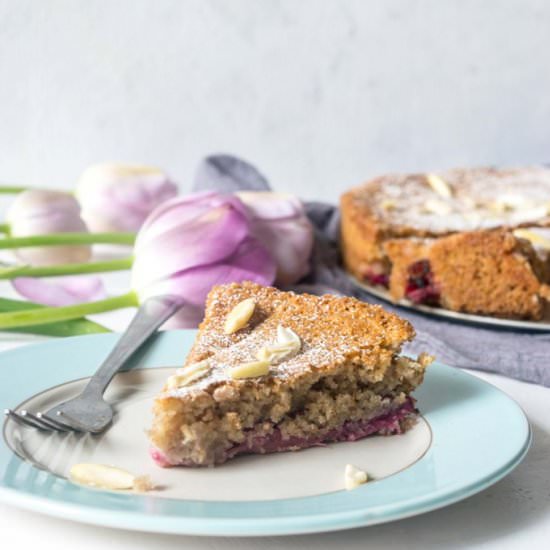 Rhubarb Almond Gluten Free Cake - Recipe photo by thelastcookie