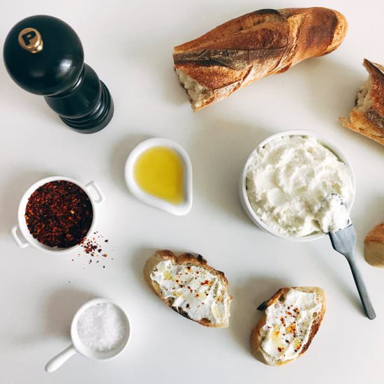 Homemade Ricotta Cheese - Recipe photo by danielle renov