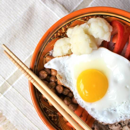 Easy Bibimbap - Recipe photo by akitchenfable