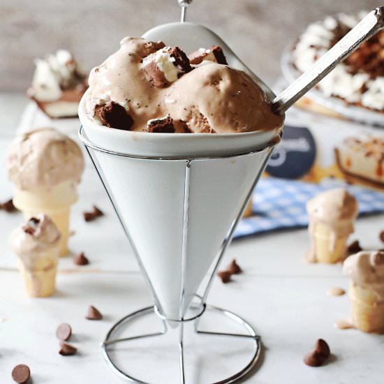 S'more Homemade Chocolate Ice Cream - Recipe photo by FlirtingwithFlavor