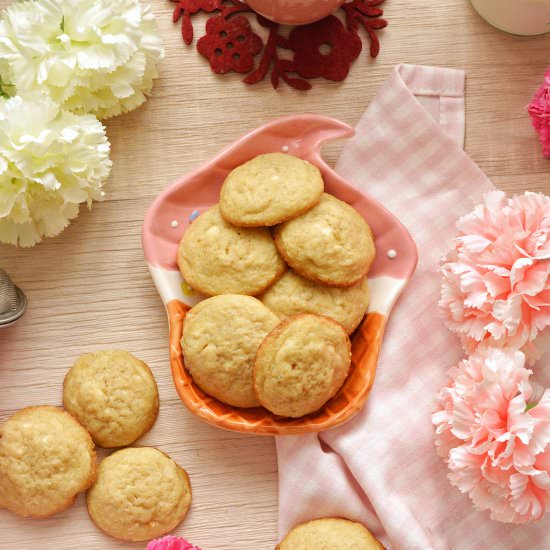 White Chocolate Cookies - Recipe photo by Savory and Sweet Food