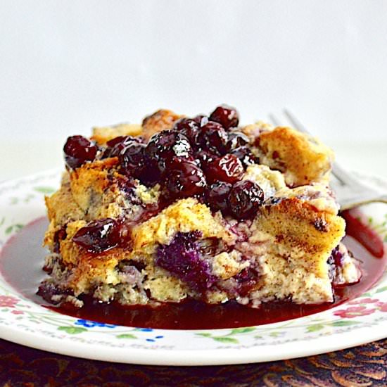 Blueberry Muffin Casserole - Recipe photo by jeanieandluluskitchen