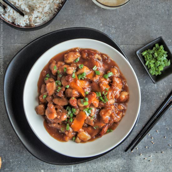 Witbier & Cara Cara Orange Chicken - Recipe photo by Craft Beering
