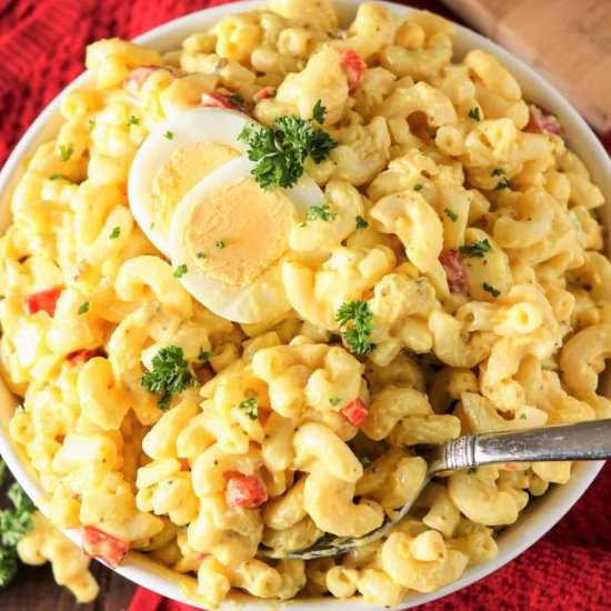 Amish Macaroni Salad - Recipe photo by thekitchenismyplayground