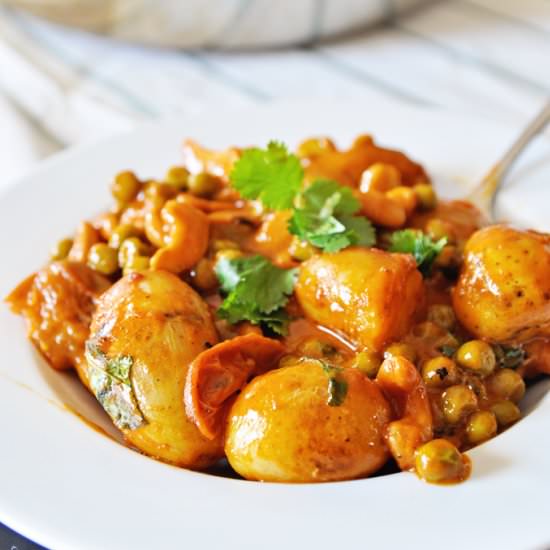 Curry and Coconut Potatoes - Recipe photo by lettuceeatveggies