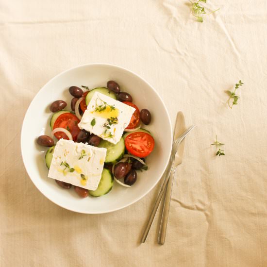 Greek Salad - Recipe photo by EatLikeYouLoveYourself