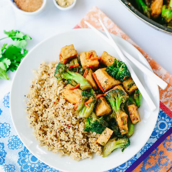 Simple Tofu Stir-Fry - Recipe photo by katerinaseigel