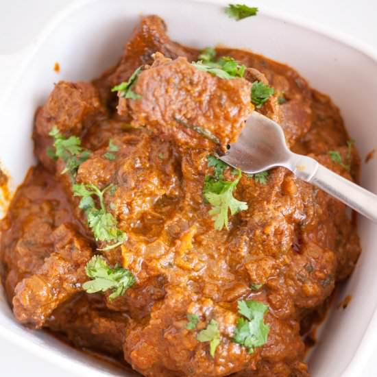 Slow Cooked Indian Beef Curry - Recipe photo by VeenaAzmanov