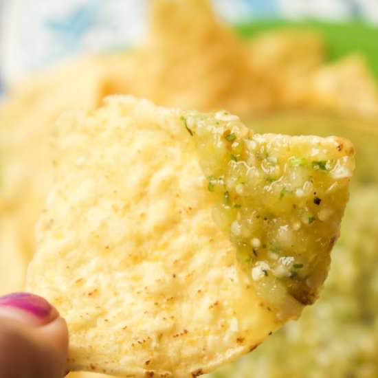 Simple Salsa Verde - Recipe photo by AwesomeWomanProject