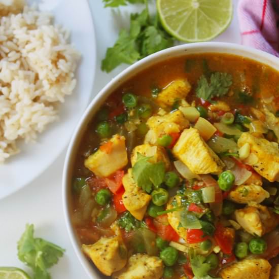 Veggie Packed Chicken Curry - Recipe photo by Sneaky Mommies