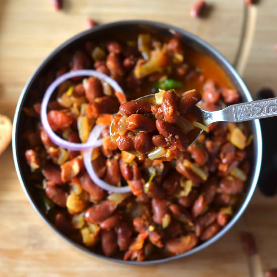 Red kidney beans masala - Recipe photo by Shamlyn Fernandes