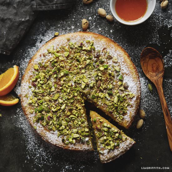 Gluten Free Orange & Almond Cake - Recipe photo by lia griffith