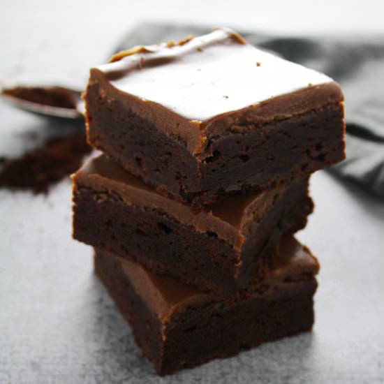 Secret Ingredient Fudge Brownies - Recipe photo by AimeeMarsLiving