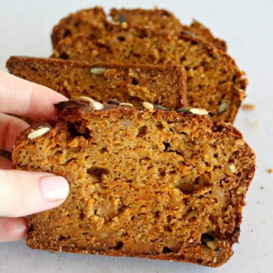 Honey Butternut Carrot Bread - Recipe photo by berry sweet life