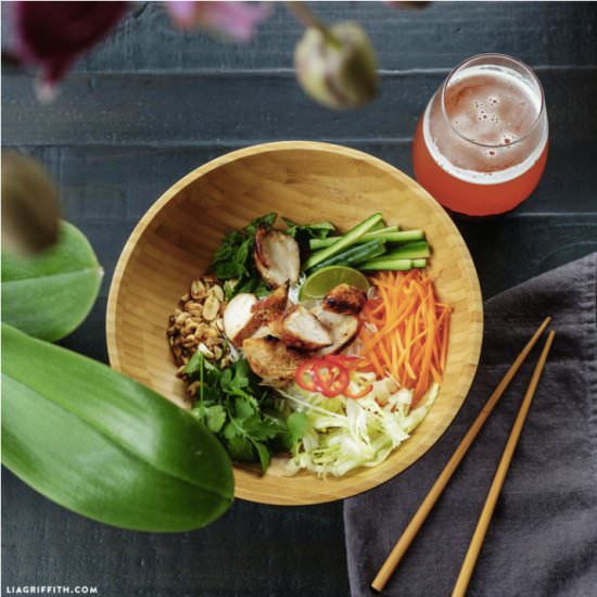 Vietnamese Noodle Salad - Recipe photo by lia griffith