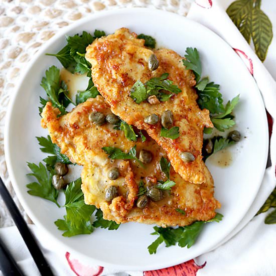 Chicken Piccata - Recipe photo by misspickledplum