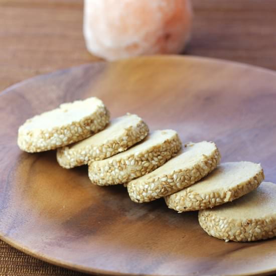 Tahinii Shortbread - Recipe photo by Food Gal