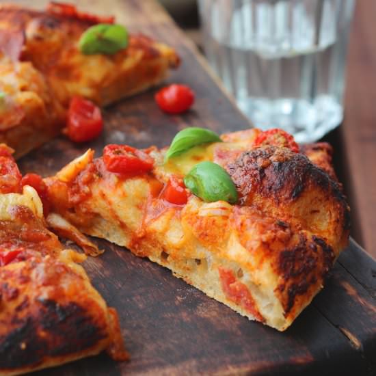 Sicilian Pizza - Recipe photo by buszujacawkuchni