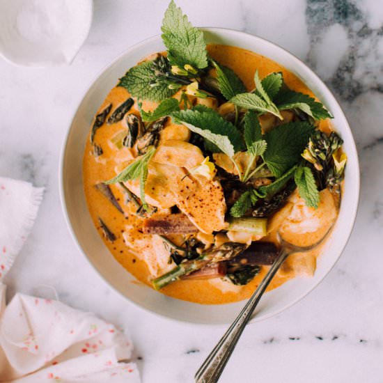 Thai Coconut Fish Curry - Recipe photo by foodess