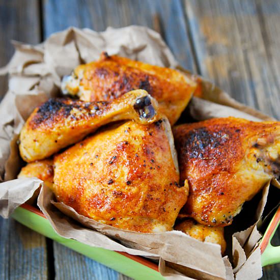 Crispy Buttery Buffalo Chicken - Recipe photo by TheSaltyPot