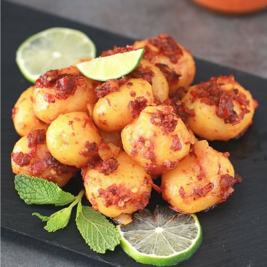 Peri Peri Potatoes - Recipe photo by cookingcarnival
