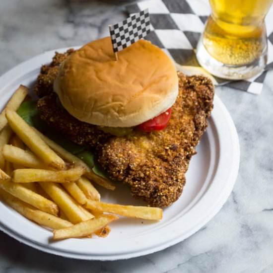 Race Day Breaded Pork Tenderloin - Recipe photo by theproperbinge
